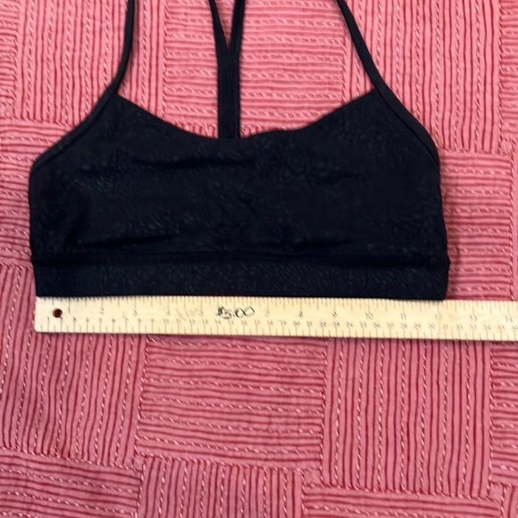 Lululemon Athletica Black Sports Bra Intimates size 6 - Picture 5 of 9